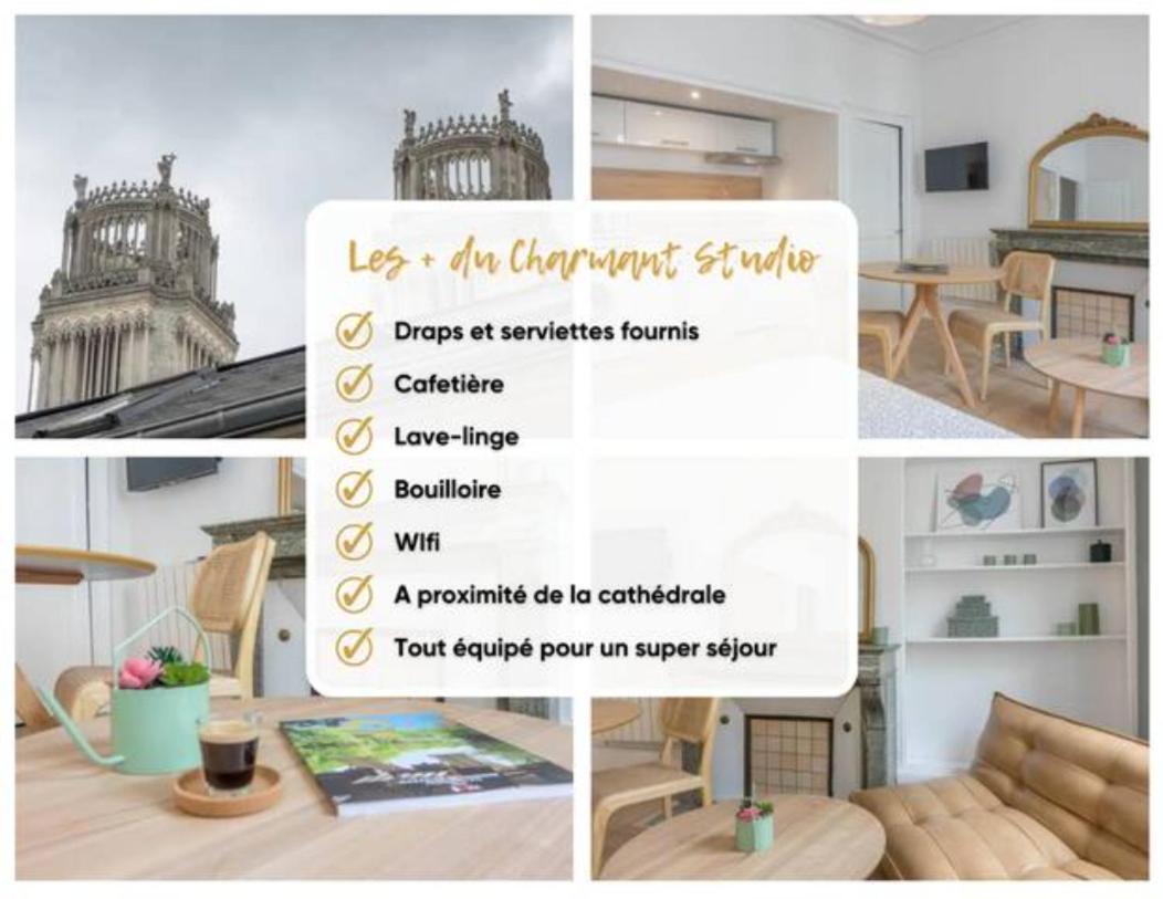 Charmant Studio Vue Cathedrale Quartier Historique Apartment Орлеан Екстериор снимка