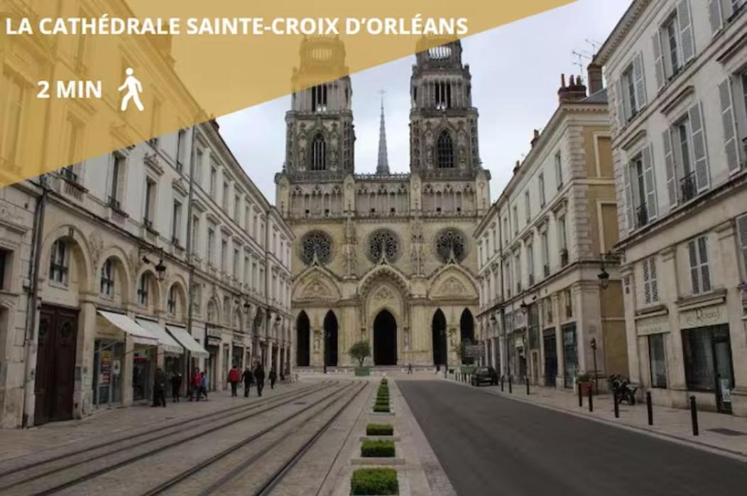 Charmant Studio Vue Cathedrale Quartier Historique Apartment Орлеан Екстериор снимка